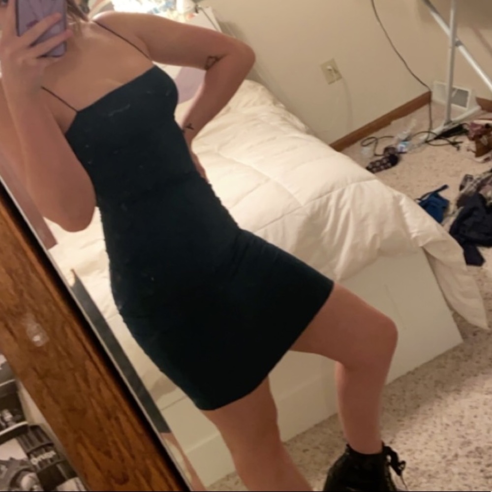 Forest Green Dress